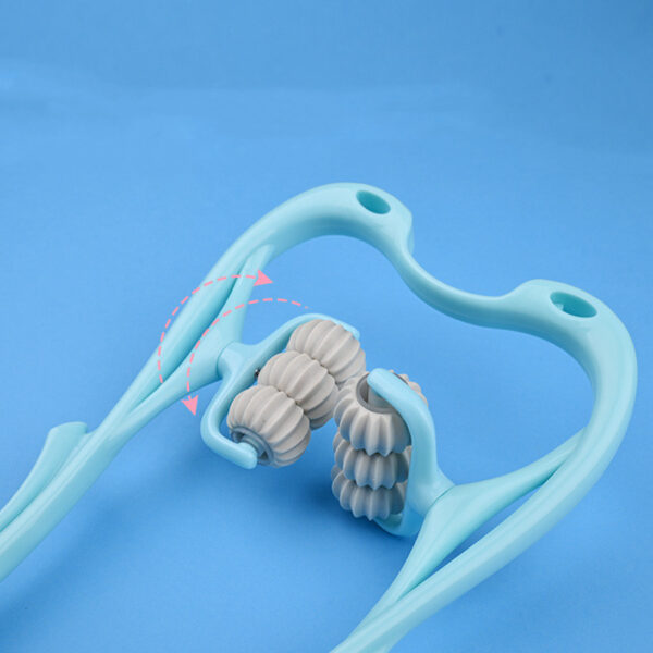 4750759d-c4b3-453a-bfdc-1c09d8842b0e.jpg Multifunctional Manual Six-wheel Neck Massager Massage Relieve Roller Massage Tool